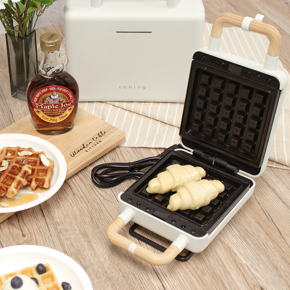 쿠잉 와플메이커 WF-SIG01C 1구 크로플기계 와플기 와플기계 샌드위치