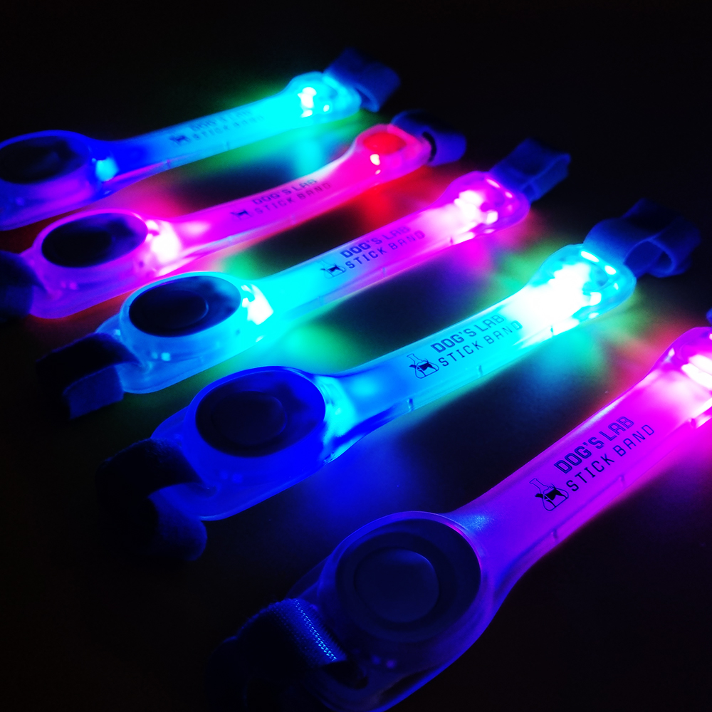 독스랩 강아지 LED 야광 스틱 밴드 - 상세 이미지 2