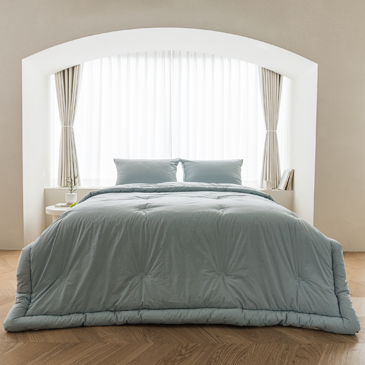 침구 이불 차렵이불 사계절 기숙사이불세트 먼지없는 알러지케어 싱글이불세트