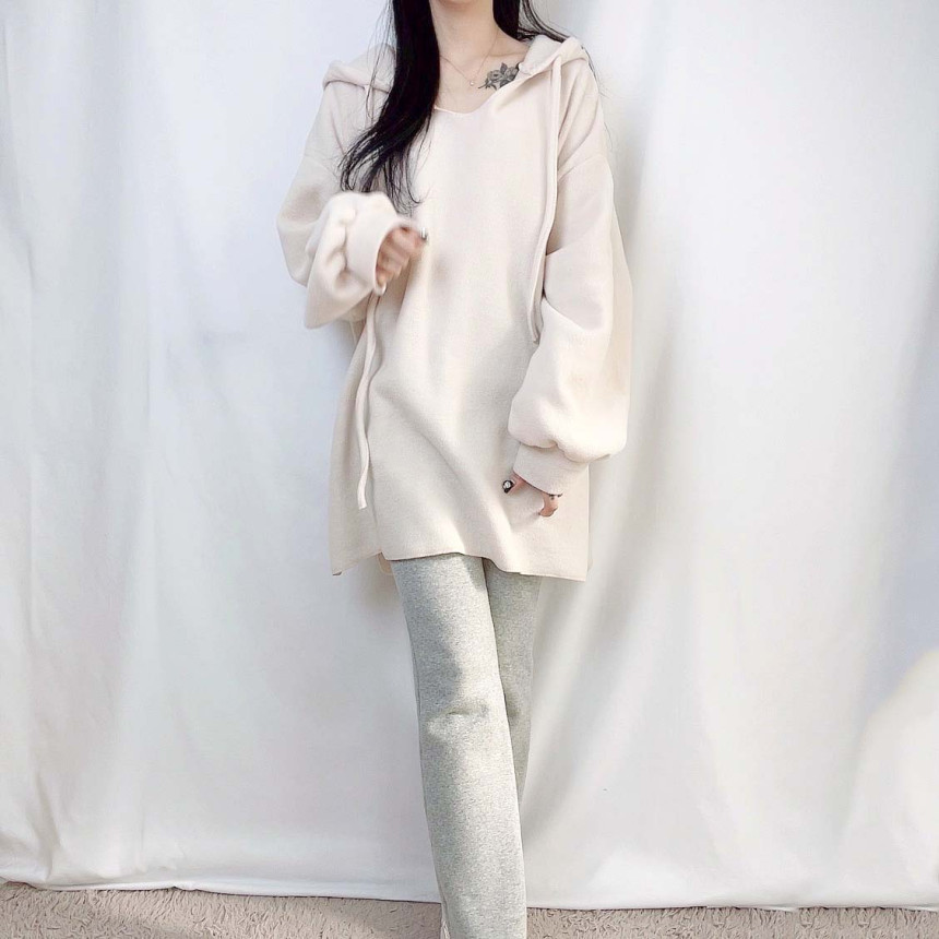 밴딩 고무줄 기모 레깅스 부츠컷 스키니 쫀쫀 부드러운 따듯 도톰한 겨울 하이웨스트 키작녀 여성 타이즈 스판 슬림 바지 상세 이미지 14
