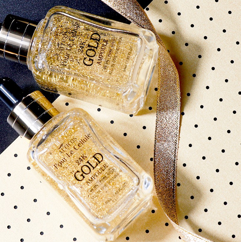 아띠코스 포르셀 24k 골드앰플 50ml 고농축 고영양 에센스 미백 주름개선 - 상세 이미지 3
