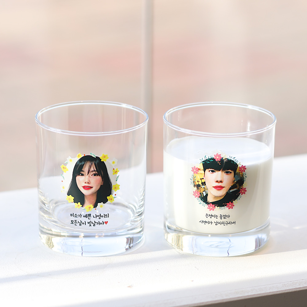 유리컵 제작 인쇄 온더락 언더락 위스키 잔