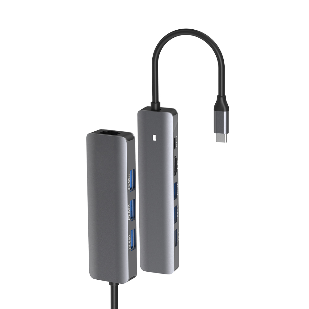 아이노트 CH61P C타입 6in1 멀티포트 USB 3.0 허브 - 상세 이미지 5