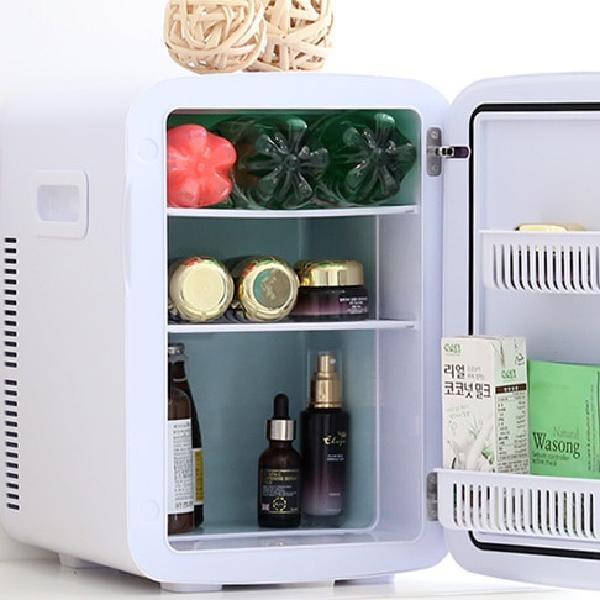 미니화장품냉장고 작은 미니냉온장고 약냉장고 15L