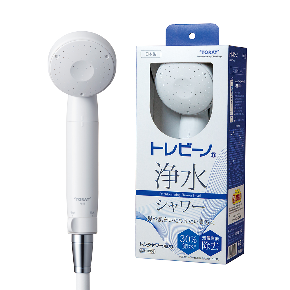 도레이(TORAY) 피부장벽 및 모발 보호 샤워기-천연방식활성탄 필터