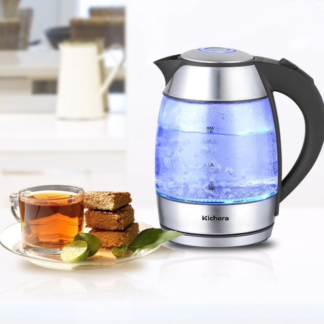 유리커피포트 핸드드립 전기티팟 분유포트기