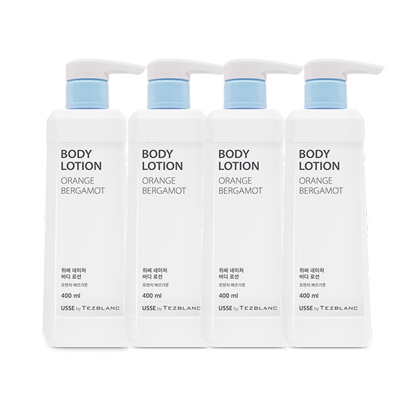 하이리빙 위쎄 네이처 바디 로션 400ml 4개세트 (23년리뉴얼 베르가못) : 365리빙마이엘샵