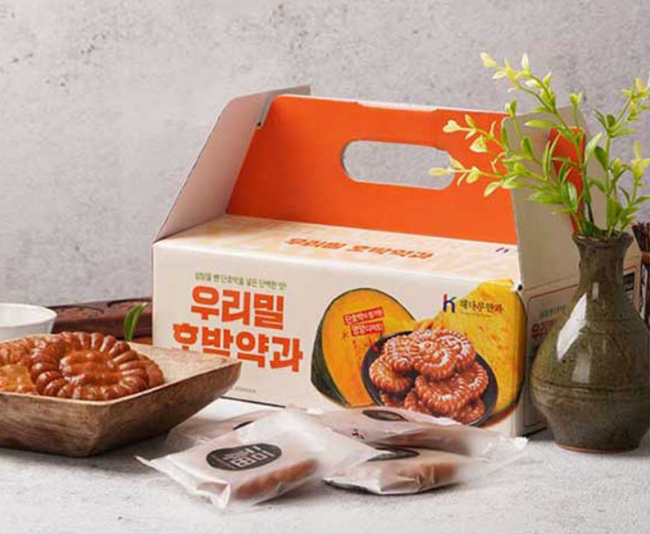 호박약과 수제 조청 궁중 우리밀 단호박 약과 선물세트 50g 20개 - 상세 이미지 4