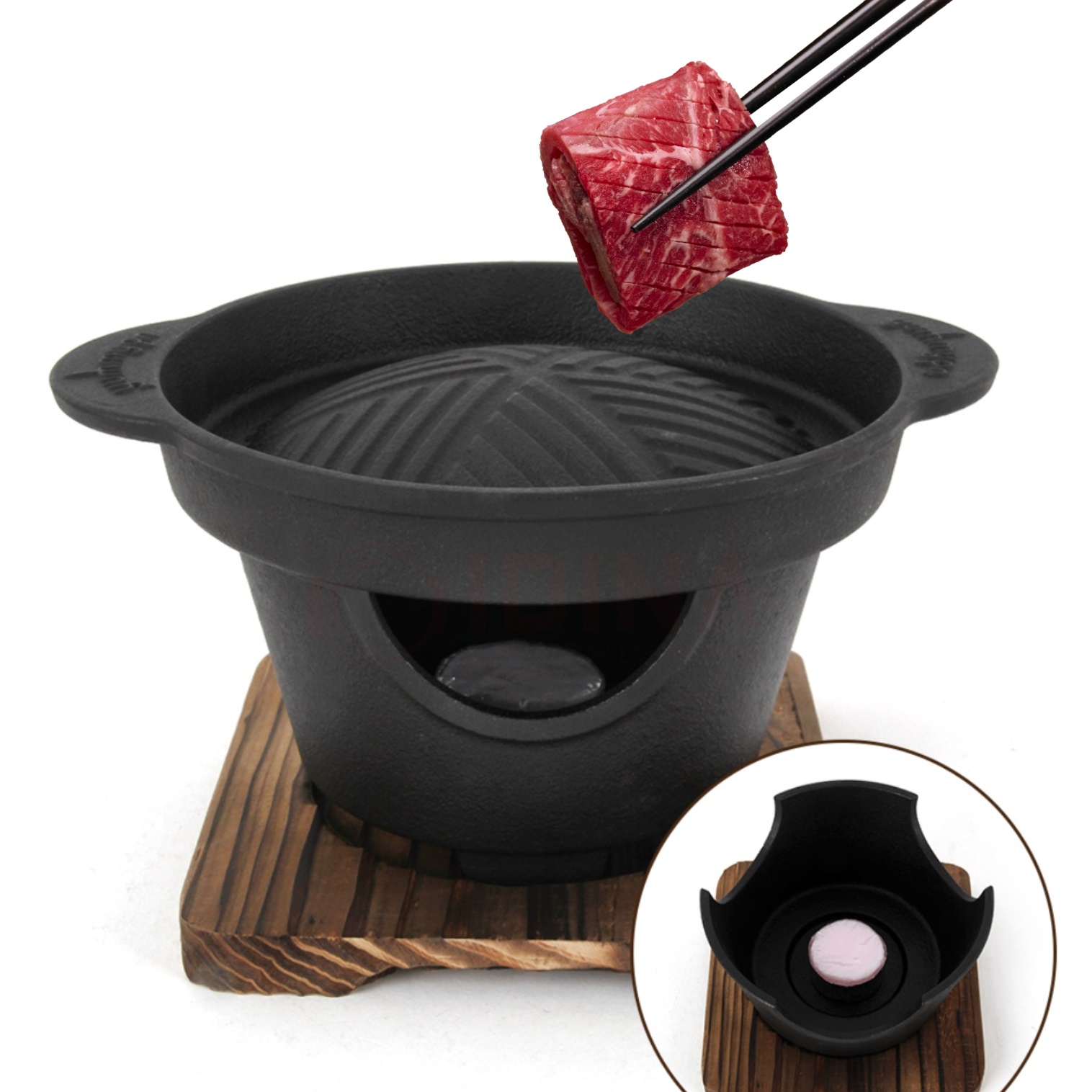 1인화로구이 1인용화로 일인용화로 가정용철판