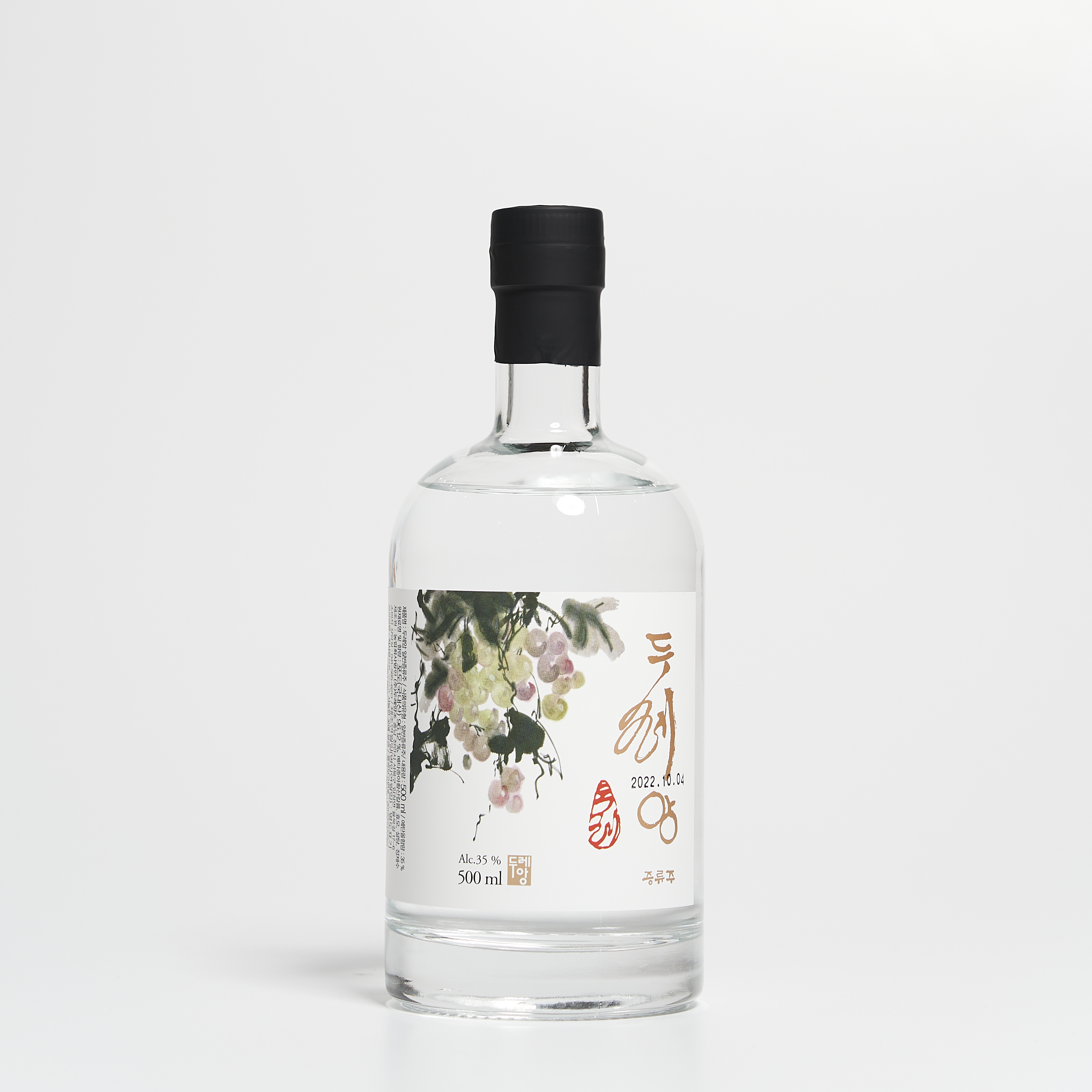 두레앙 35도 500ml 거봉 포도 소주 증류주 두레양조(케이스 포함) - 상세 이미지 2