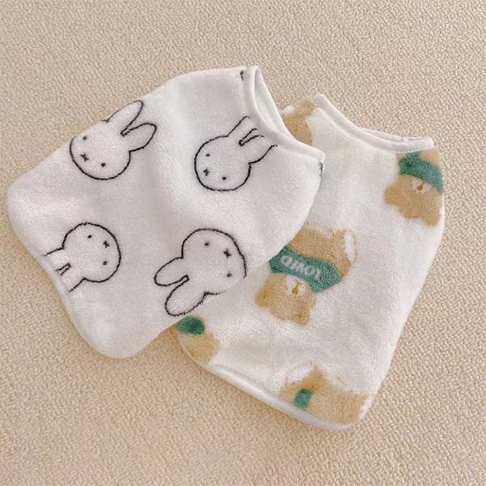 강아지 옷 토끼 곰돌이 잠옷 수면 조끼 S-2XL - 상품 이미지