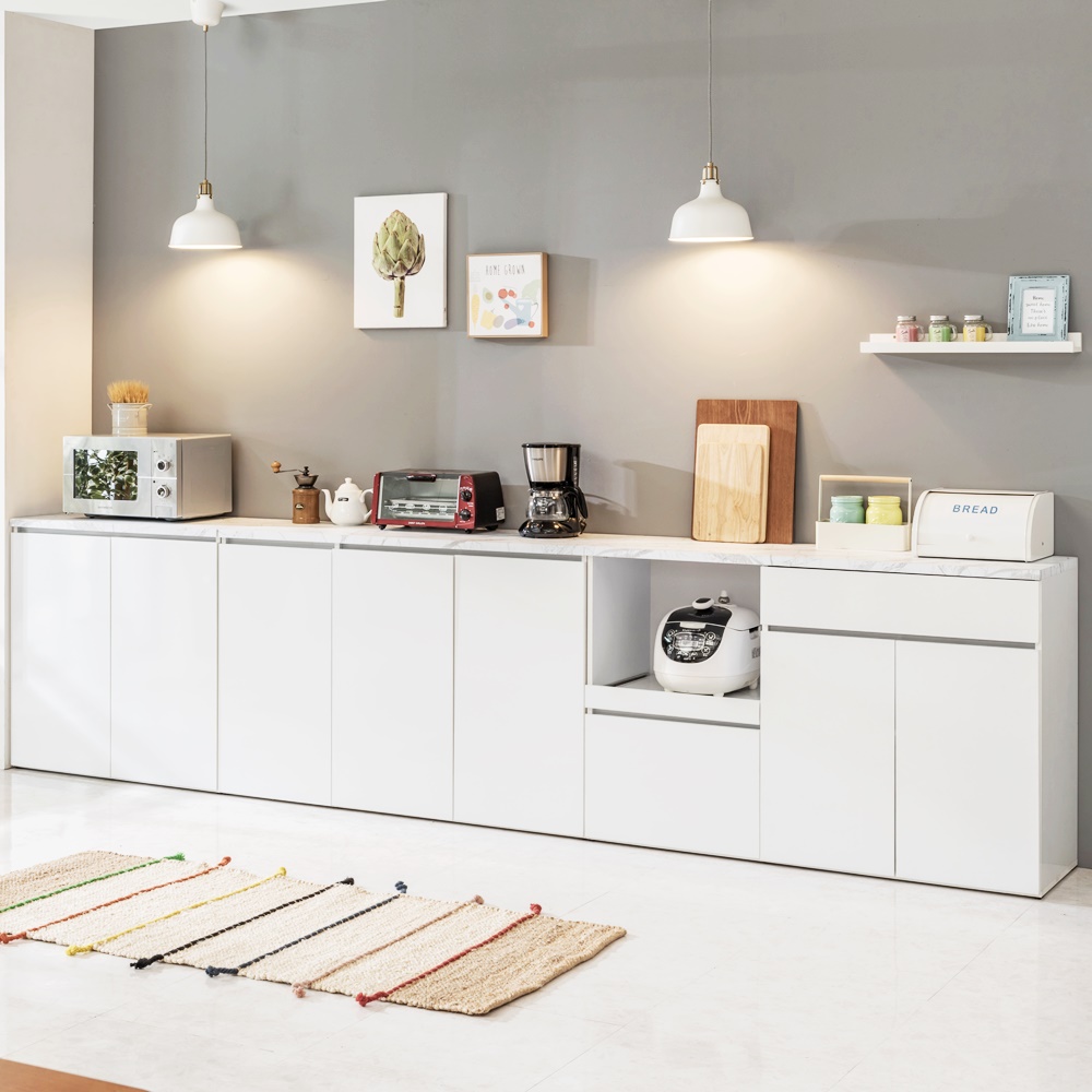 코드쿡 홈카페장 정수기다이 커피머신 선반 주방선반장 하부장