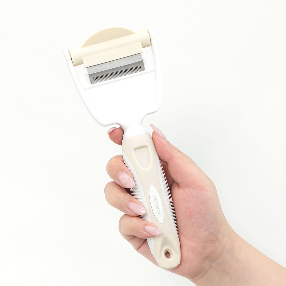 펫트리움 빗숑 브러쉬 강아지 고양이 죽은털제거 털관리