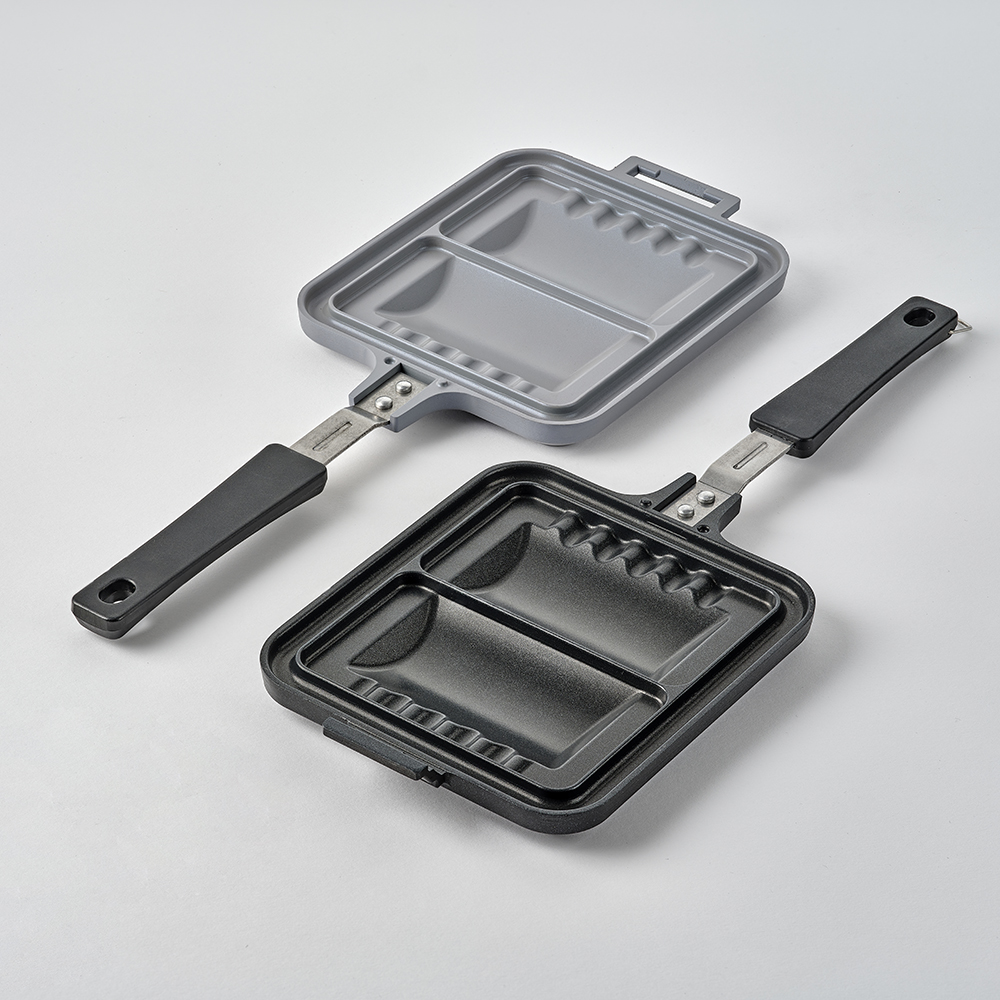 에비히슈테른 캠핑 샌드위치 메이커 브런치 토스트 핫도그 쿠커 2구