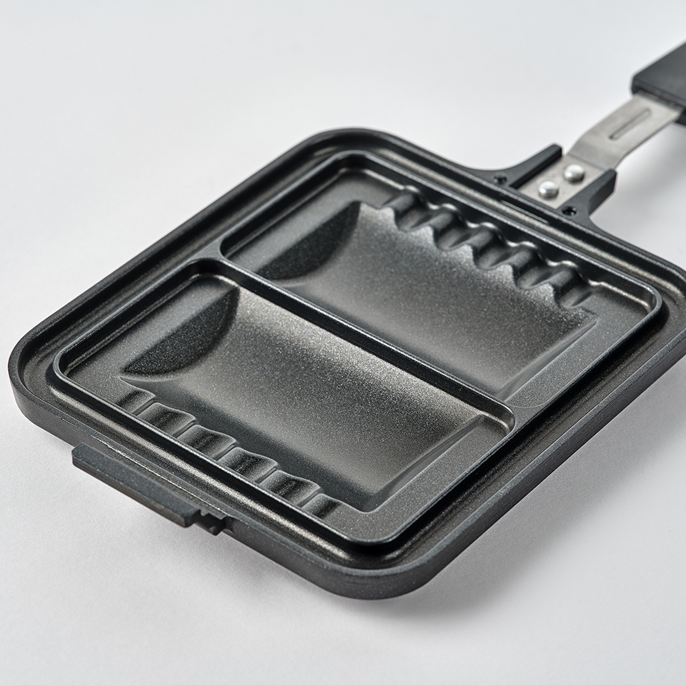 에비히슈테른 캠핑 샌드위치 메이커 브런치 토스트 핫도그 쿠커 2구