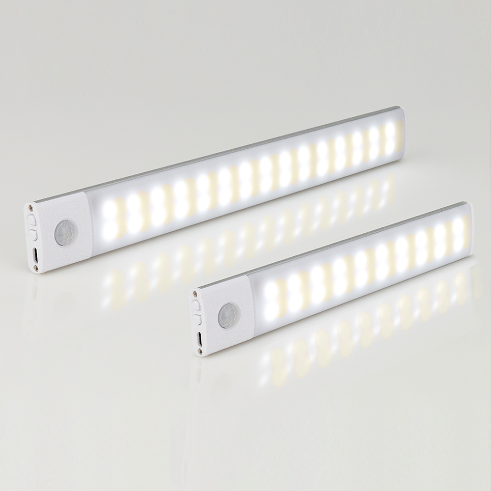 레토 충전식 무선 센서등+무드등 3가지 색상조절 LED 조명 베란다 현관센서등 20cm 이미지 6