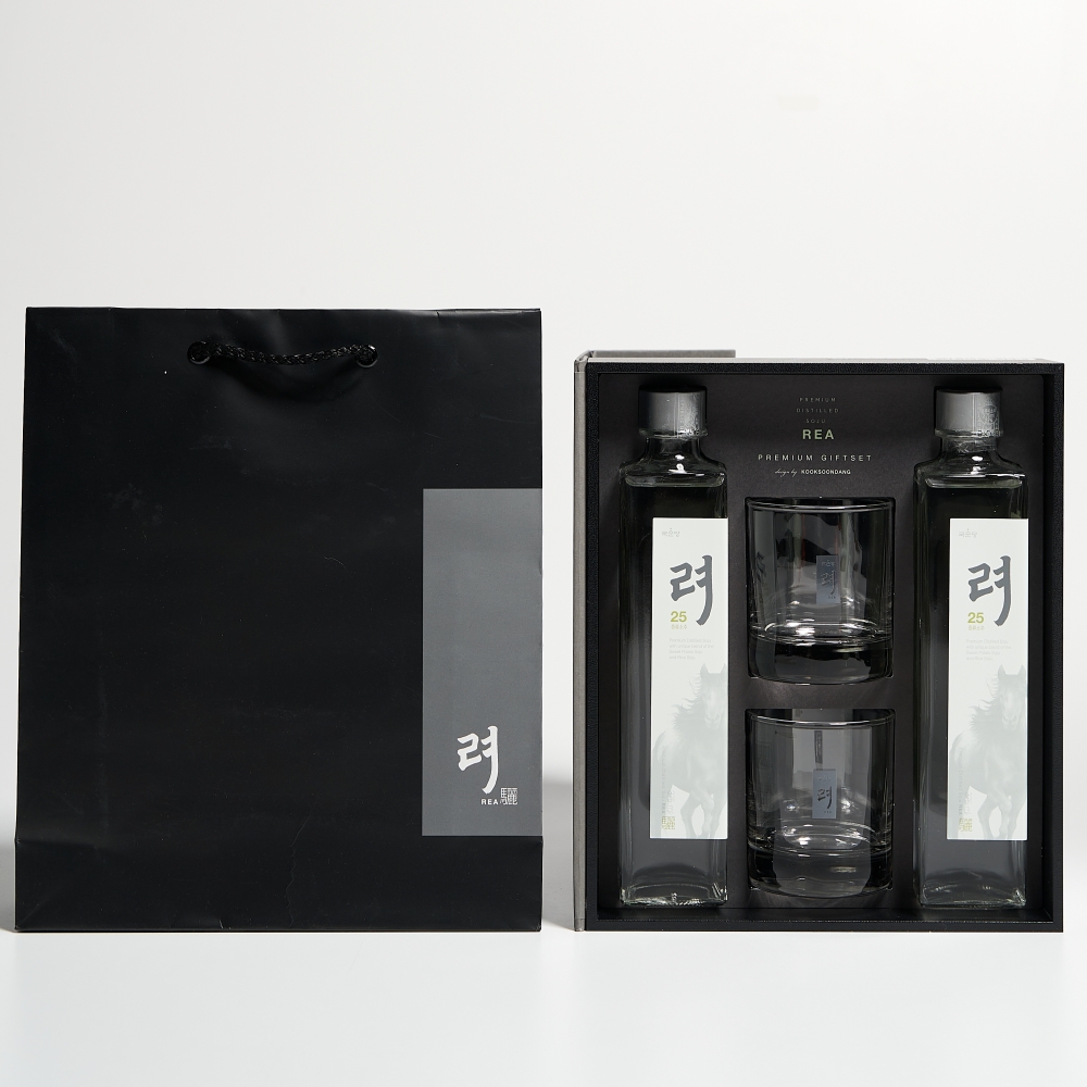 려 고구마 소주 25도 선물세트 특2호 375ml 2본입(쌀블렌딩) 증류주 국순당 여주 - 상세 이미지 3