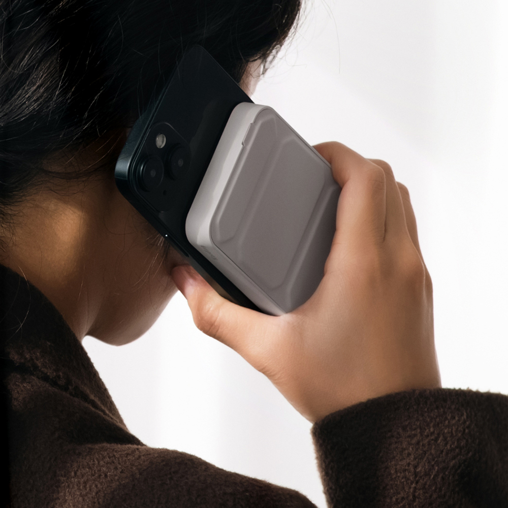 코딩 맥파워 아이폰 고속 무선 충전 맥세이프 보조배터리 5000mAh KMPB05 화이트 - 상세 이미지 3