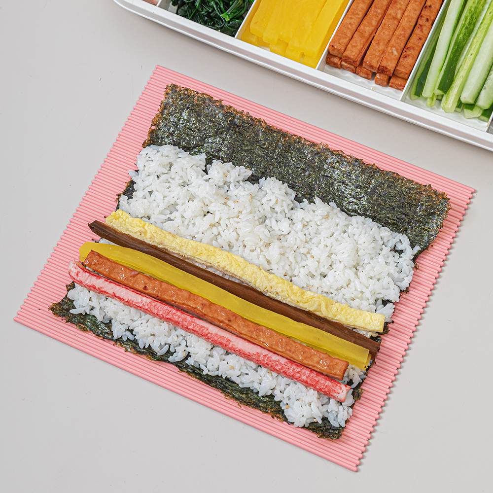 이지앤프리 김밥말이 김밥재료보관용기세트+파스텔접시 1P - 상세 이미지 5