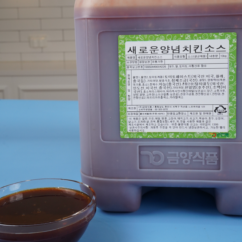 금양식품 새로운 양념치킨소스 순한맛 10KG - 상세 이미지 2