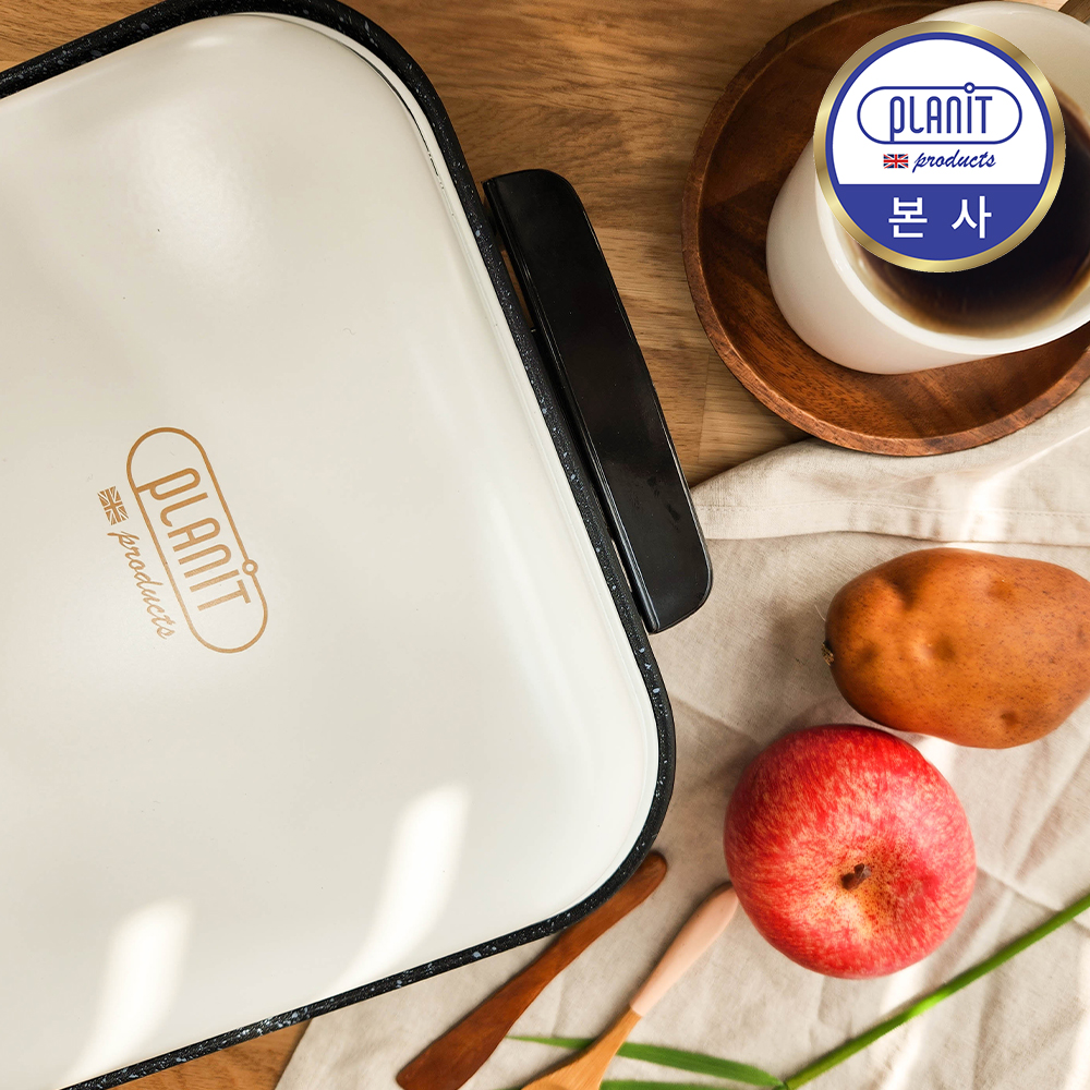 플랜잇 사각 전기후라이팬 대형 잔치팬 전팬 전기팬 파티쿡 PGF-N400W