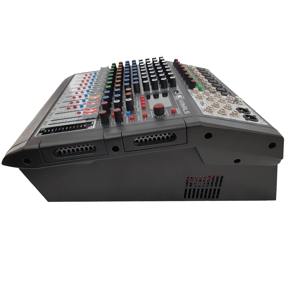 카날스 BKT-1400 파워드 믹서 오디오 인터페이스 내장