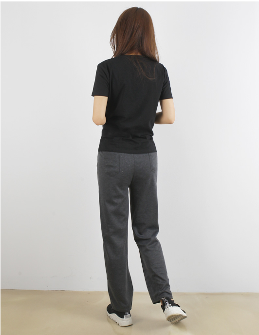 GAA Z910 여자 기본 일자 트랙 팬츠 트레이닝복 여자하의 여성 바지 트레이닝팬츠