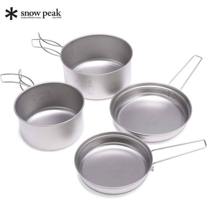 스노우피크 퍼스널 백패킹 코펠세트 SCS-020T