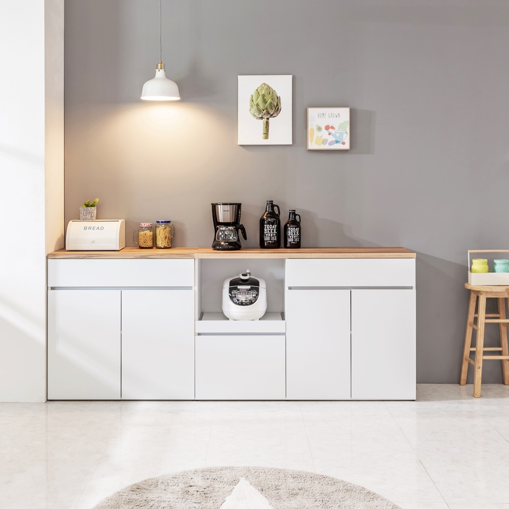 코드쿡 홈카페장 정수기다이 커피머신 선반 주방선반장 하부장