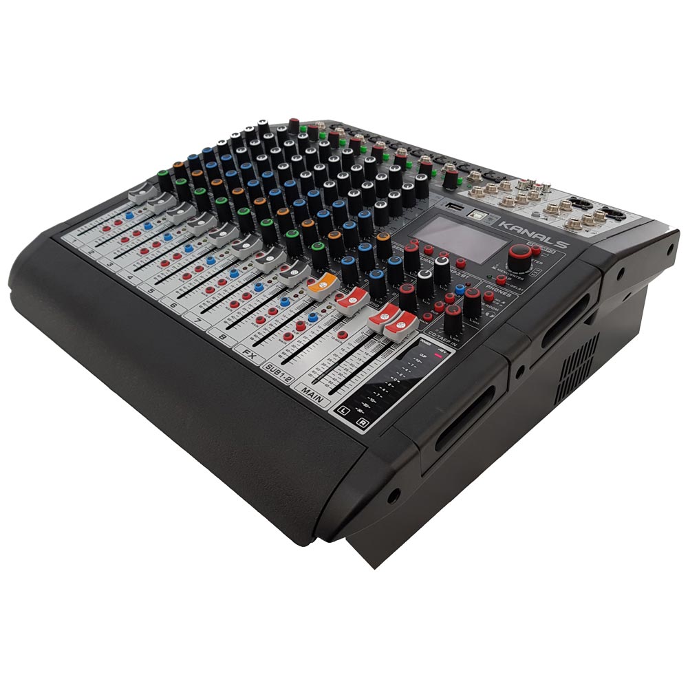 카날스 BKT-1400 파워드 믹서 오디오 인터페이스 내장