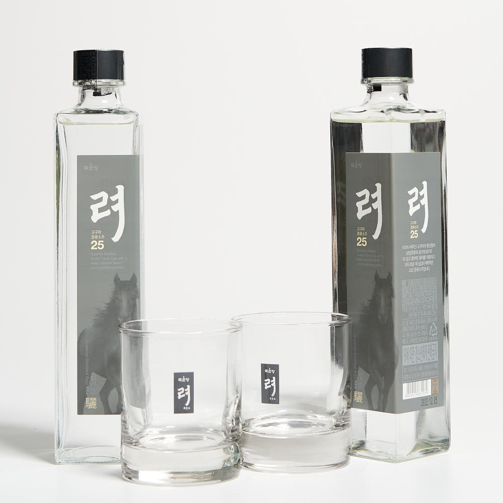 려 고구마 소주 25도 선물세트 특1호 375ml 2본입(고구마100%) 증류주 국순당 - 상세 이미지 5