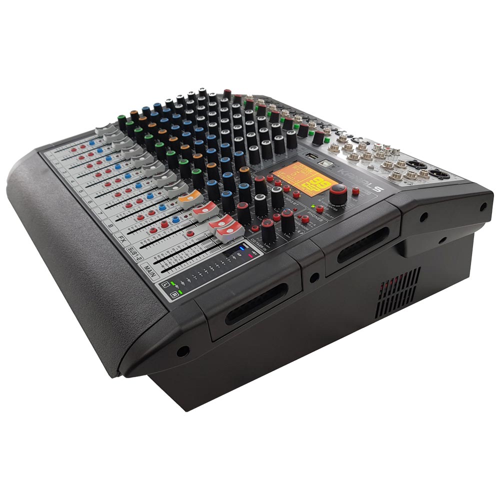 카날스 BKT-1400 파워드 믹서 오디오 인터페이스 내장