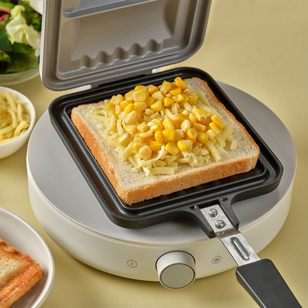 에비히슈테른 캠핑 샌드위치 메이커 브런치 토스트 핫도그 쿠커 2구