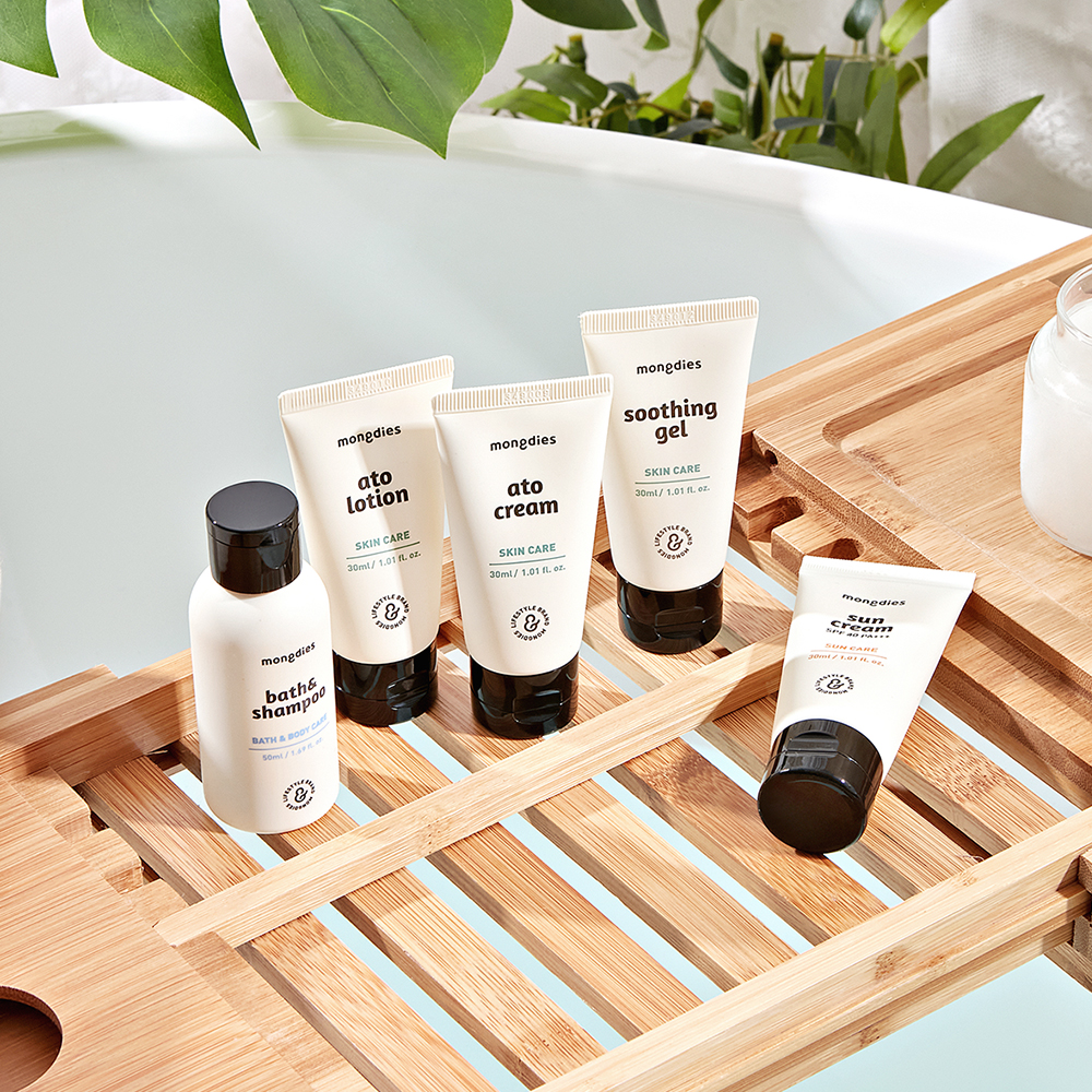 [1+1] 몽디에스 아기 신생아 베이비 유아 스킨케어 5종 여행용 트래블키트