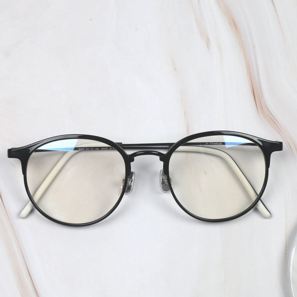 블루라이트차단 가벼운 5g 안경테 검정 투명 남자 여자 뿔테 얇은