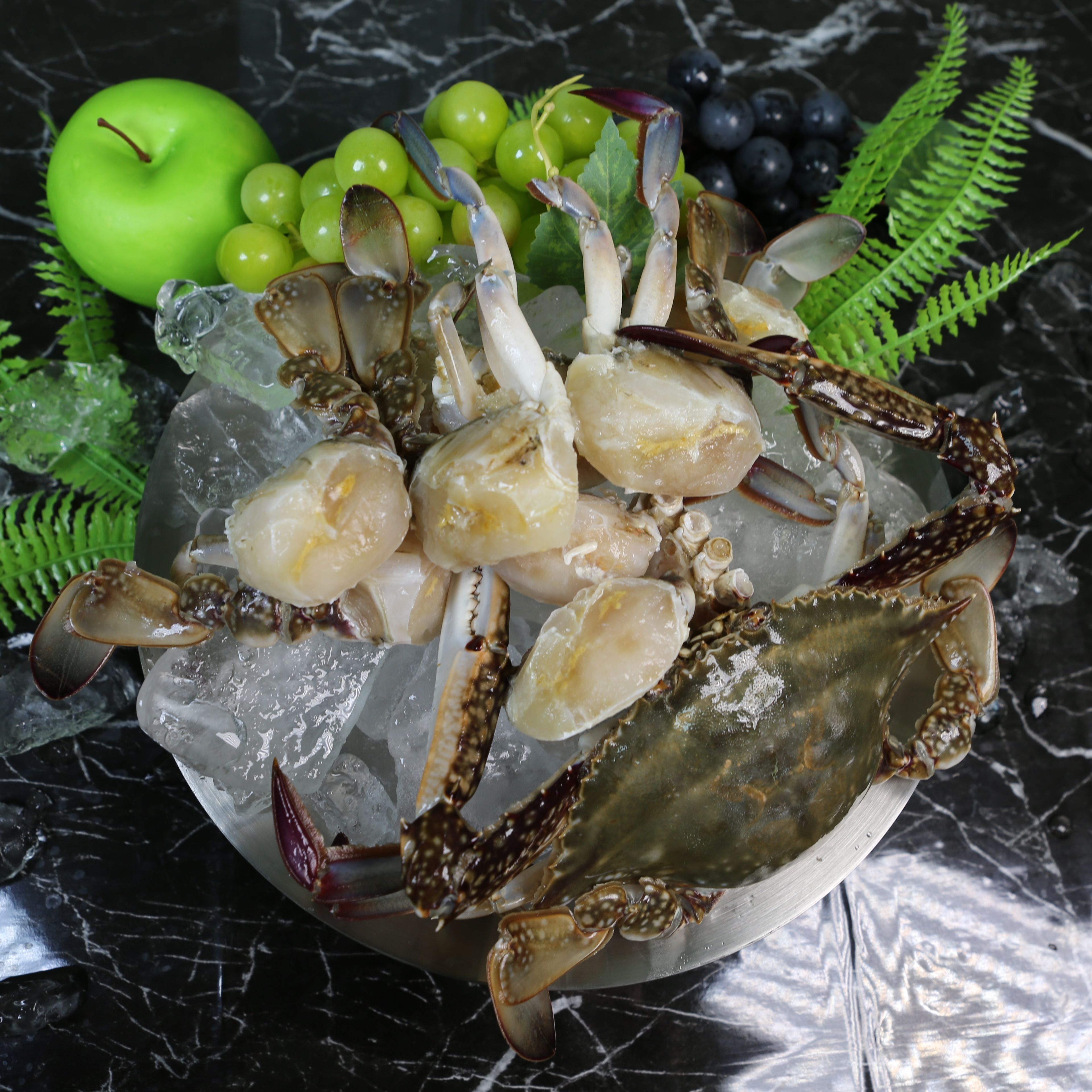 연평도 제철 꽃게 1kg 산지직송 활 급냉 숫꽃게 절단 몽당 이미지 8