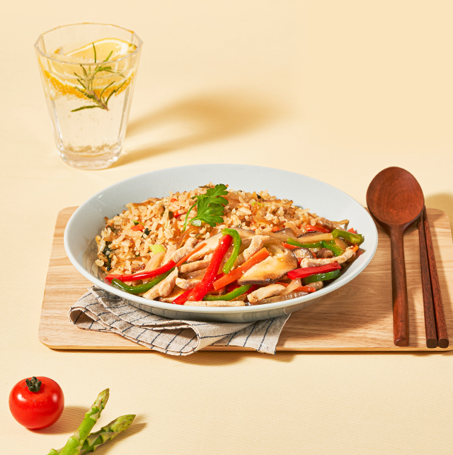 굿스푼 맛있는 볶음밥 도시락 5종 10팩 김치 베이컨 짜장 고추잡채 편의점 대용 간편 냉동 배달 - 상세 이미지 4