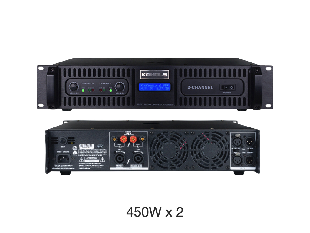 카날스 BKA-900 파워 앰프 2CH 4옴 450W+450W - 상품 이미지