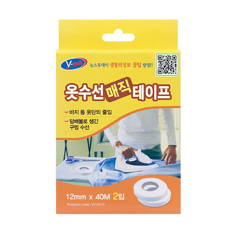 V-tech 브이텍 옷수선 매직테이프 VT-031T [W9F027D] : 두루와