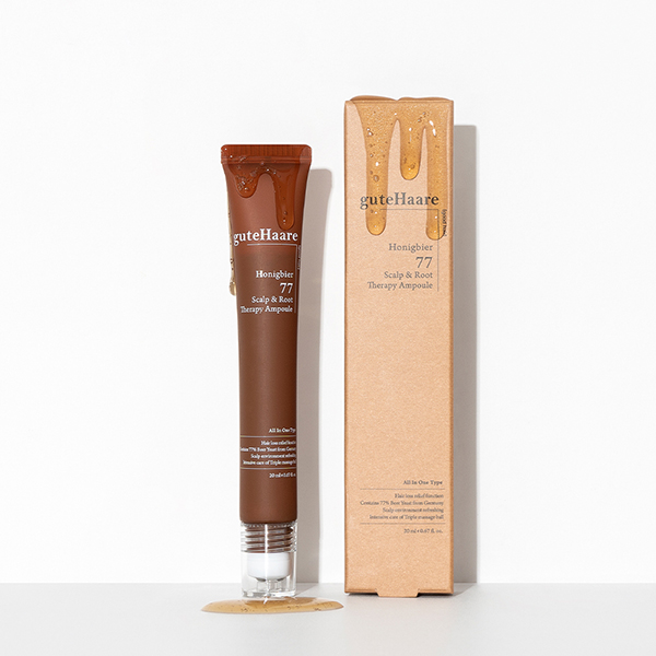 구트하르 허니비어 77 스칼프 앤 루트 테라피 앰플 20ml, 1개 - 상품 이미지
