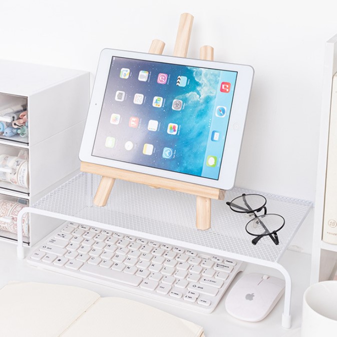 노트북 거치대 이케아 발열 받침대 스탠드 쿨러 철제 1단