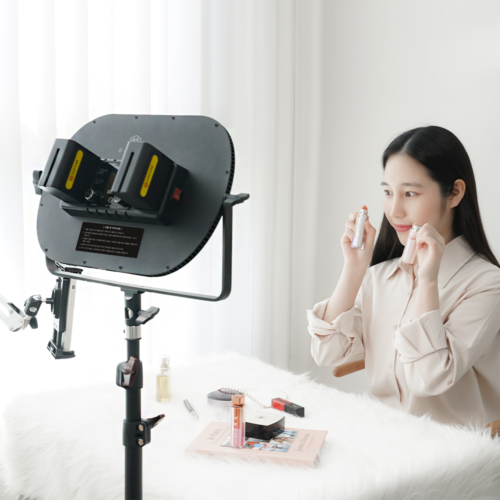 유튜브 촬영 조명 방송 방송용 스튜디오 개인방송 조명 비디오라이트 - 상세 이미지 2