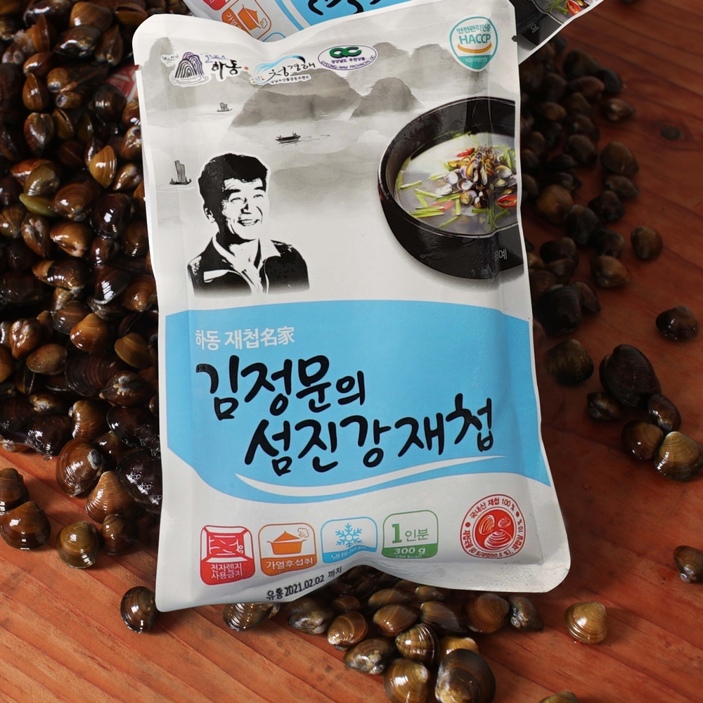 사나래 김정문의 섬진강 재첩국 300g, 500g 하동재첩국 - 상세 이미지 3
