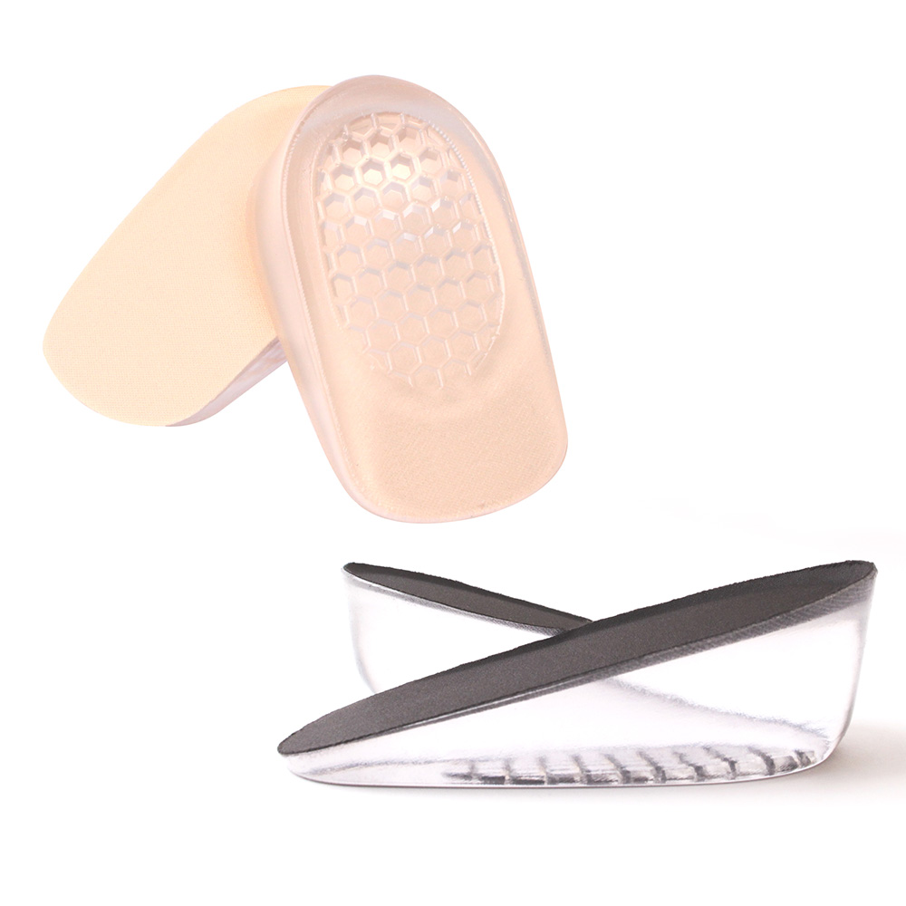 풋인솔 키높이 반깔창 기능성 실리콘 벌집쿠션 뒤꿈치 보호 1개+1개 (총 2쌍)