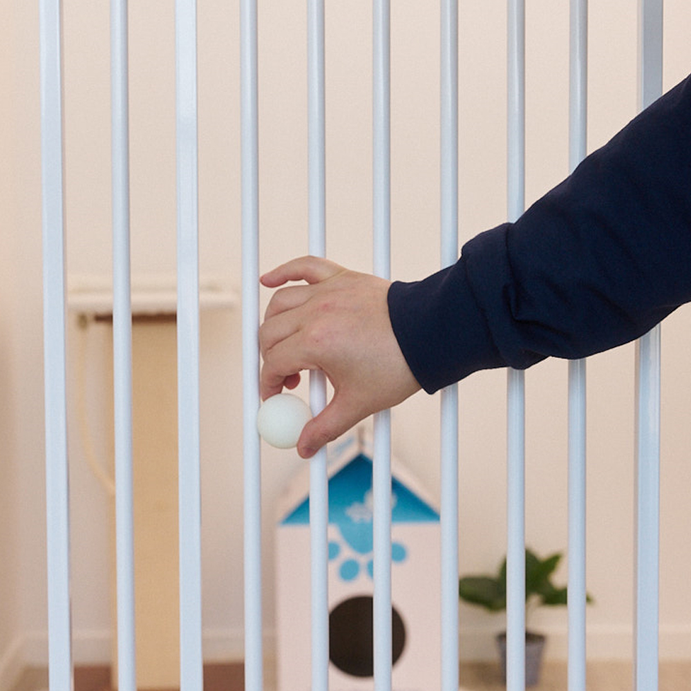 [아토주] 마그리 고양이 방묘문 방묘창 150cm 안전문 펫도어 캣도어