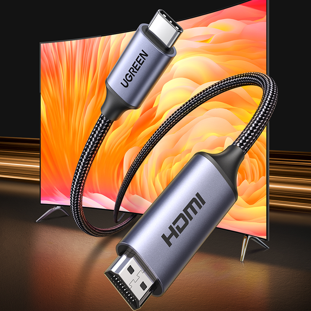 유그린 울트라 8K C타입 HDMI 2.1 미러링 케이블, CM565 - 상세 이미지 2