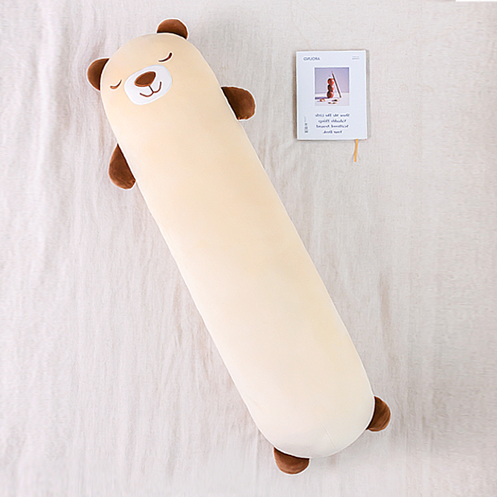 레토 쫀득한 모찌 인형 곰 바디필로우 임산부 롱쿠션 100cm LBP-LB05