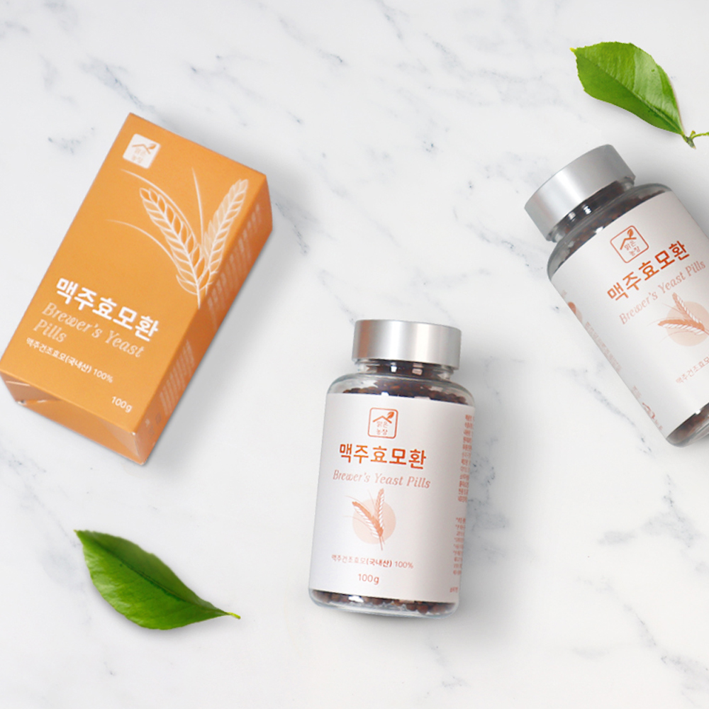 맑은농장 국내산 맥주효모 환 세트 100g x 3개입 이미지 6