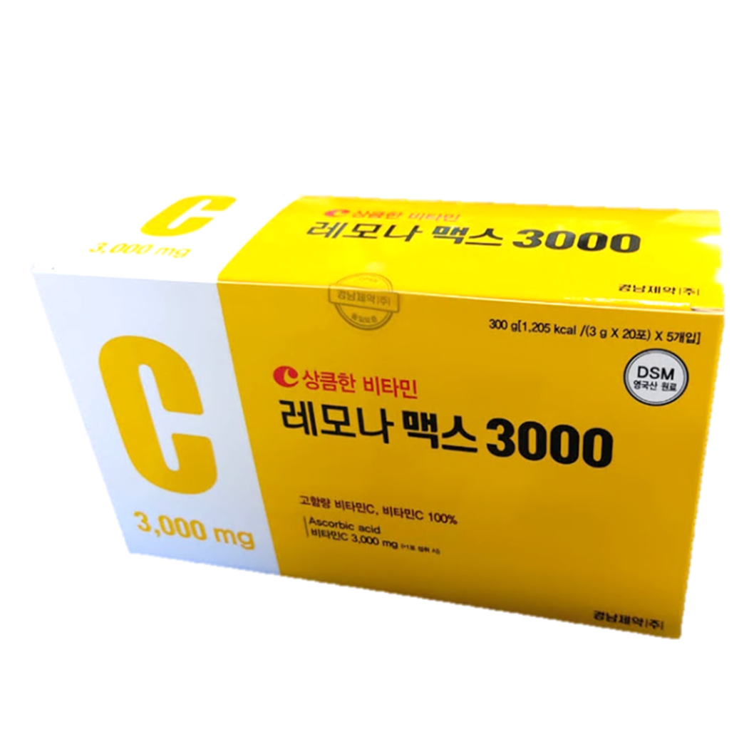 레모나 맥스 3000 100포 메가도즈 영국산 고함량 분말 가루 영양제 메가비타민C 이미지 3