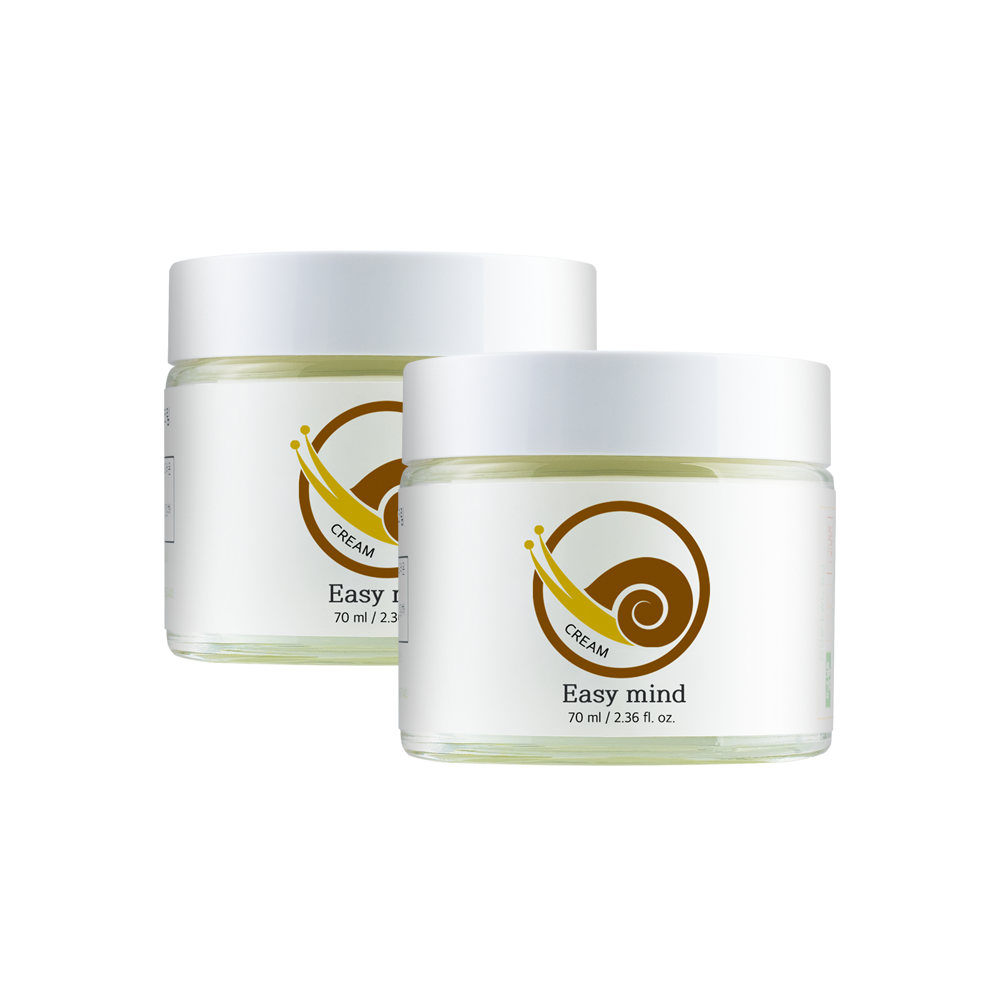 [1+1]이지마인드 100시간보습 달팽이크림 70ml / 군대 스네일 영양크림